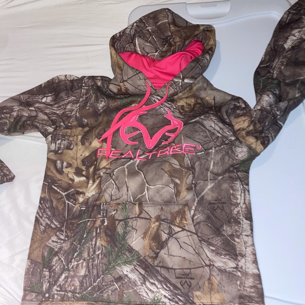 Hoodie size med camo real tree